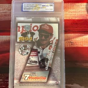 2001 Dale Earnhardt N. Carolina State Quarter  Limited edition